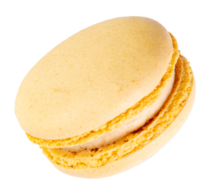 Crème brûlée Macaron - La Marguerite